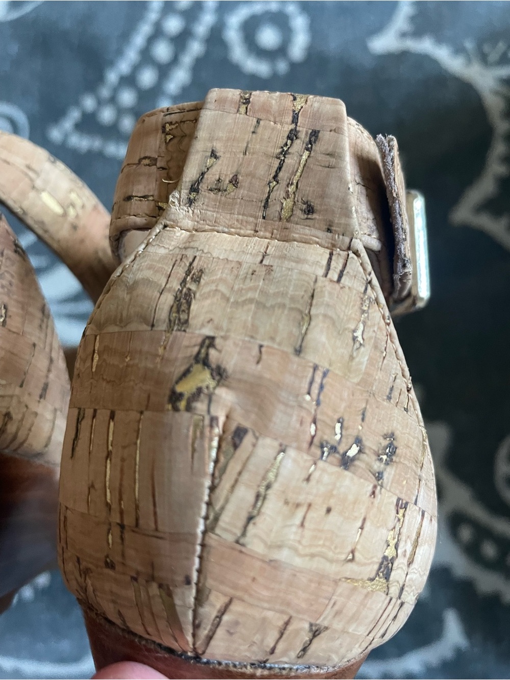 Söfft Cork Strappy Sandal — Natural Cork - Picture 9 of 12